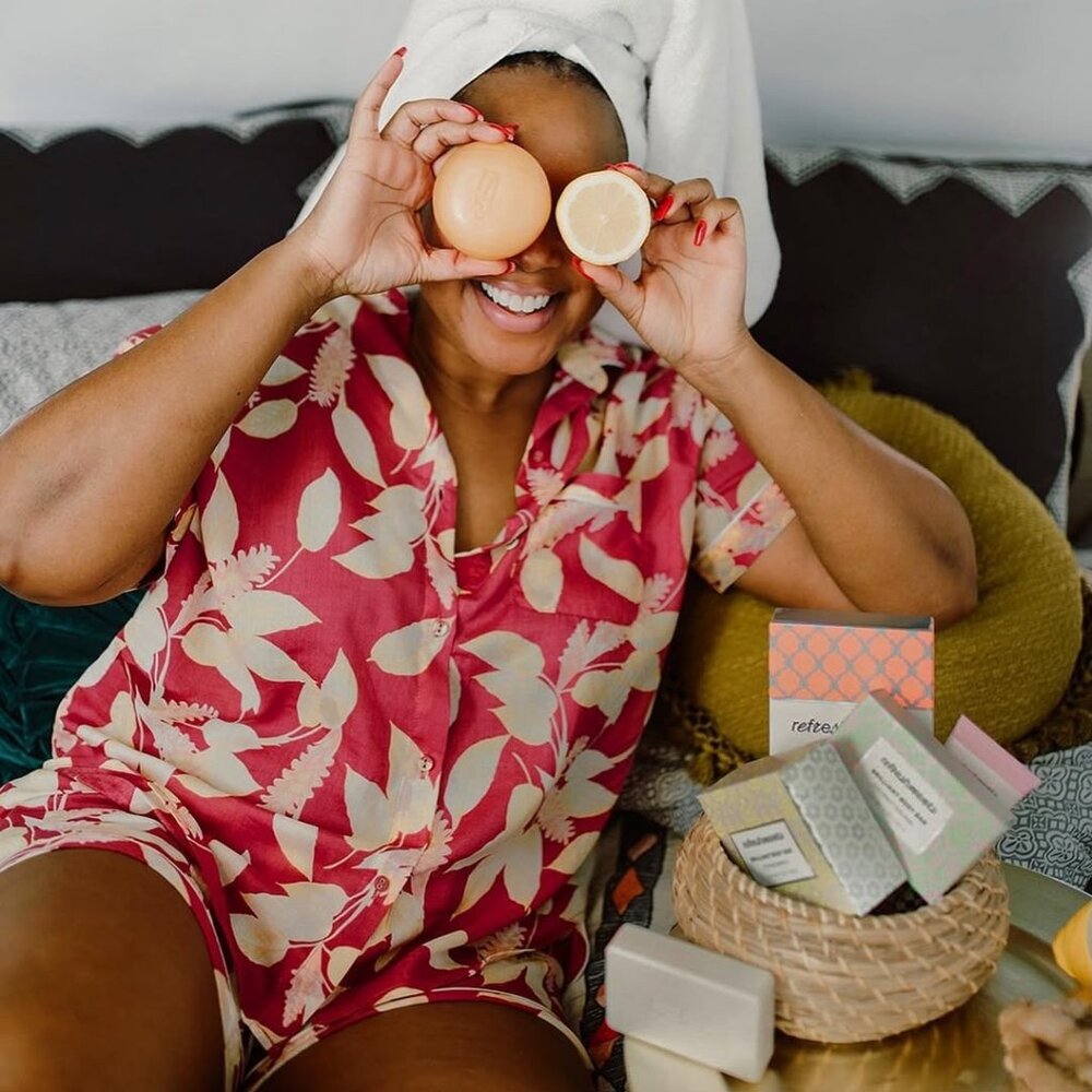 Stars Above Two-piece Floral Pajama Set Size Large